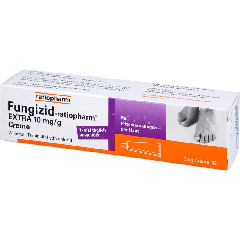 FUNGICIDE ratiopharm Extra Cream