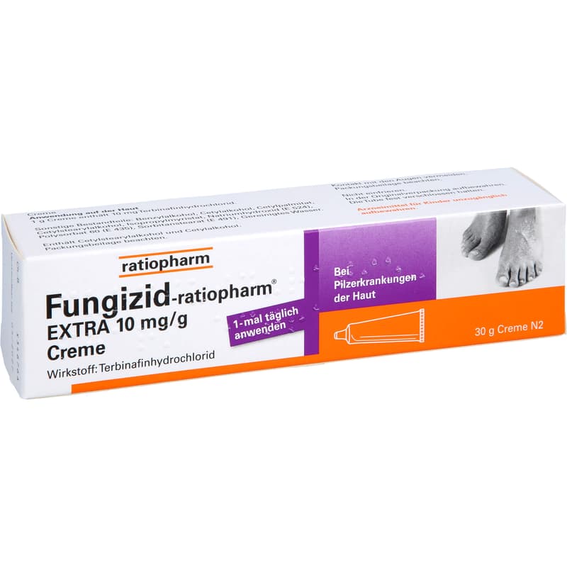 FUNGICIDE ratiopharm Extra Cream