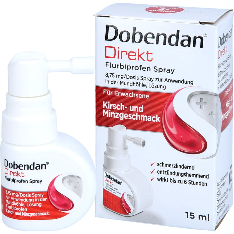 DOBENDAN Direkt Flurbiprofen Spray 8,75mg/Dos.Mund