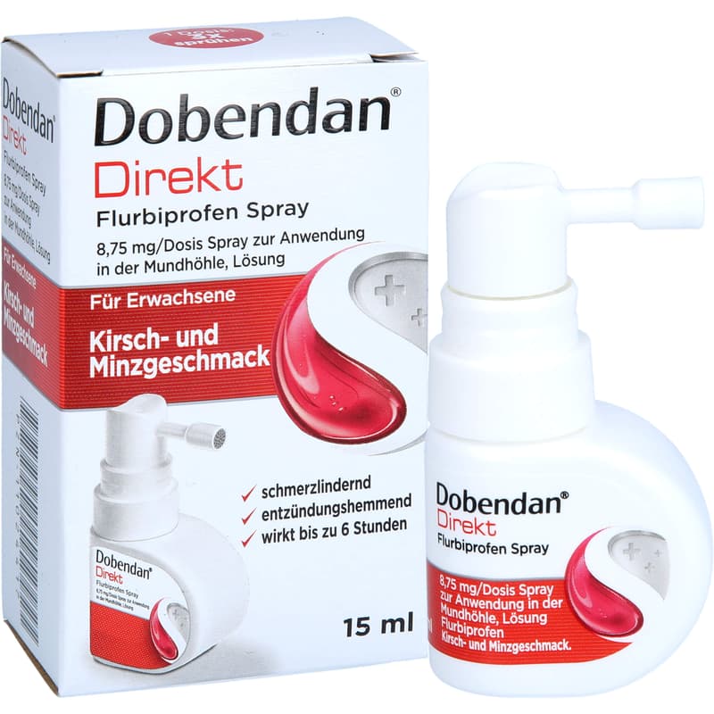 DOBENDAN Direkt Flurbiprofen Spray 8,75mg/Dos.Mund
