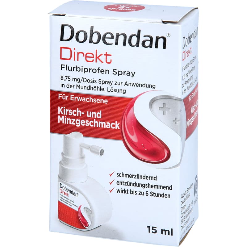 DOBENDAN Direkt Flurbiprofen Spray 8,75mg/Dos.Mund