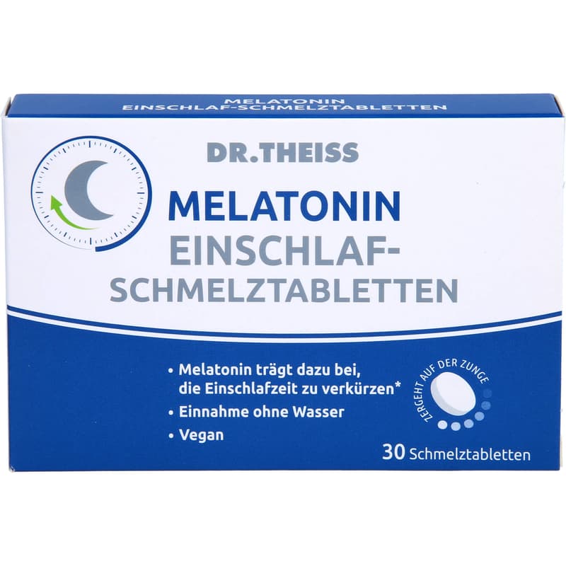 DR.THEISS Melatonin Sleep Melt Tablets