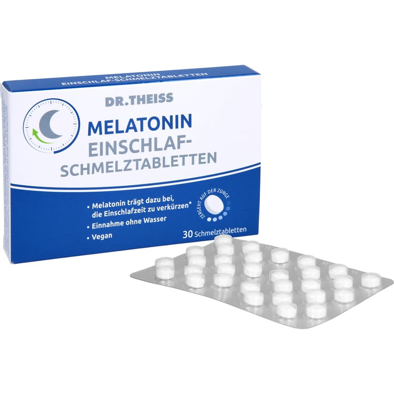 DR.THEISS Melatonin Sleep Melt Tablets