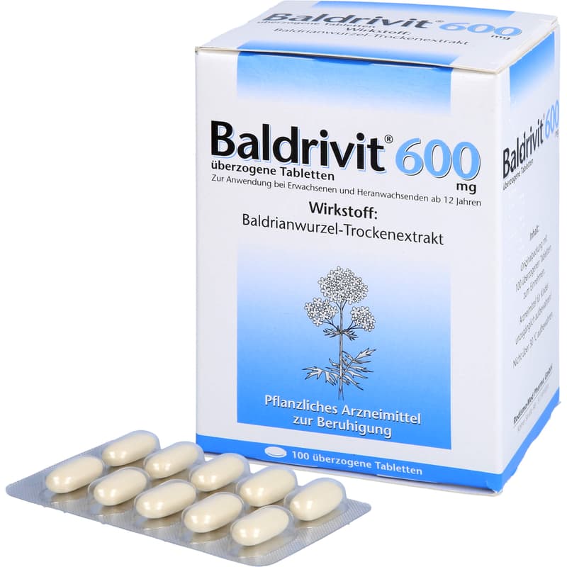 BALDRIVIT 600 mg überzogene Tabletten