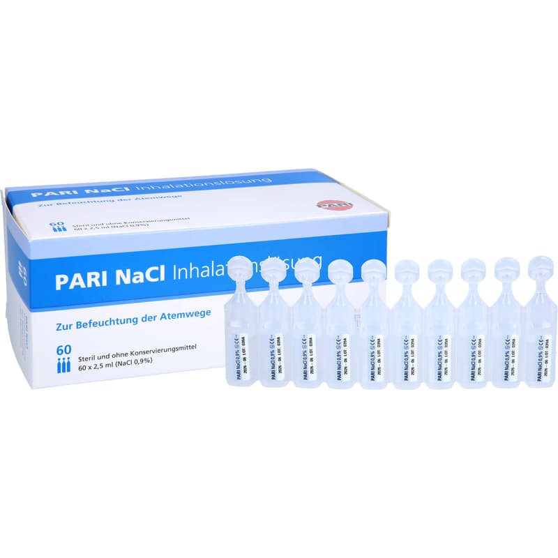 PARI NaCl Inhalationslösung Ampullen