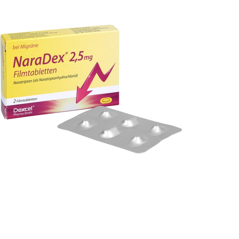 NARADEX 2,5 mg Filmtabletten