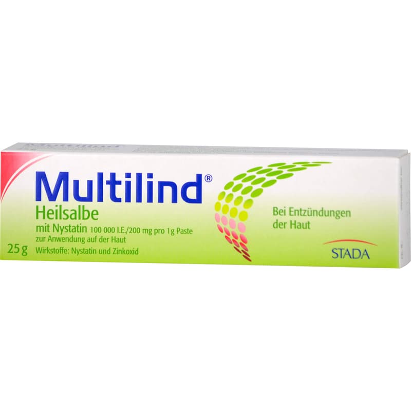 MULTILIND Heilsalbe m.Nystatin u.Zinkoxid