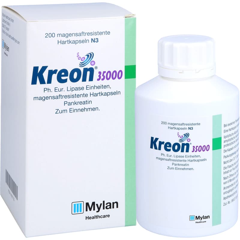 KREON 35.000 Ph.Eur.Lipase Einheiten msr.Hartkaps.