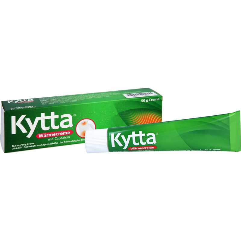 KYTTA Warming Cream with Capsaicin 26.5 mg/50 g Cream