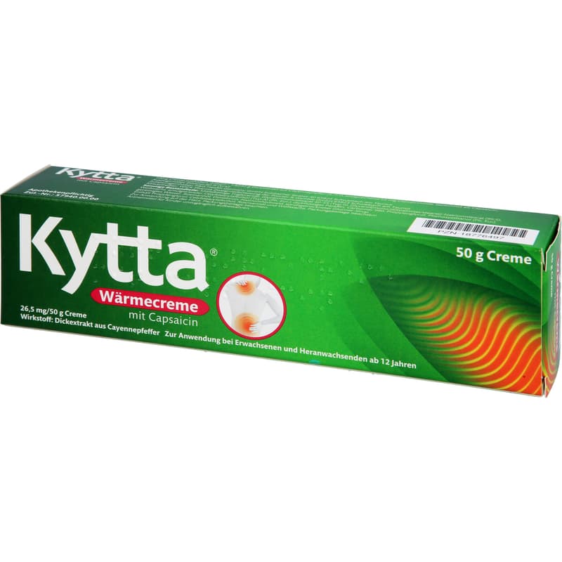 KYTTA Warming Cream with Capsaicin 26.5 mg/50 g Cream