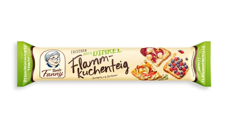 Tante Fanny Frischer Dinkel-Flammkuchenteig