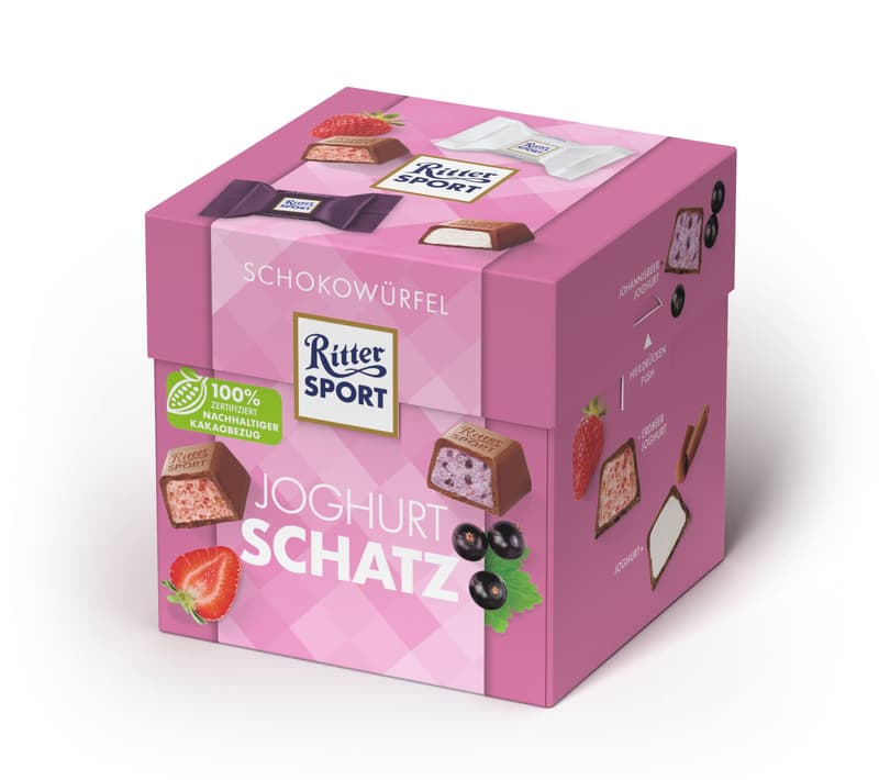 Ritter Sport Schokowürfel Joghurt Schatz