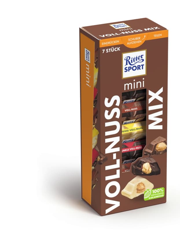 Ritter Sport mini Turm Nuss Mix