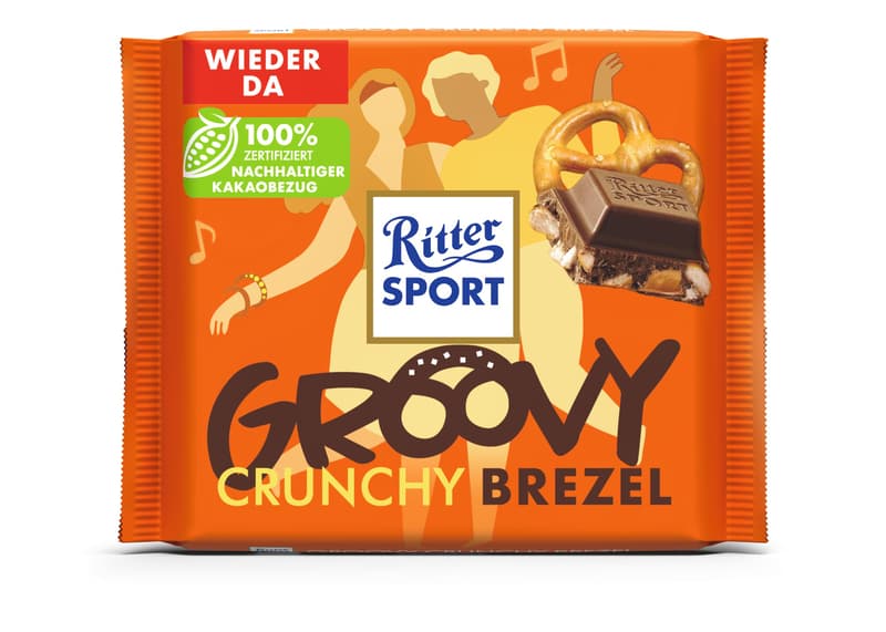 Ritter Sport Groovy Crunchy Brezel