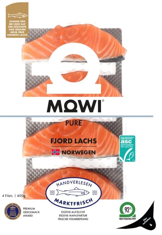 MOWI Fjord salmon fillet 400g