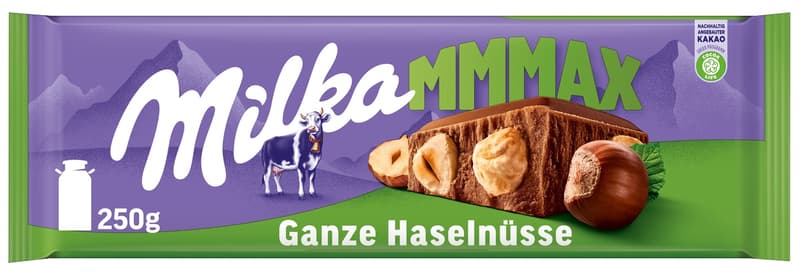 Milka Großtafel Ganze Haselnuss