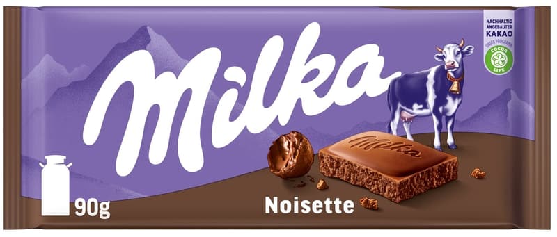 Milka Tafel Noisette