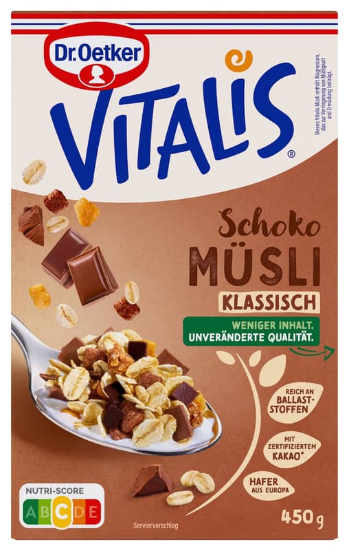 Vitalis Schokomüsli klassisch