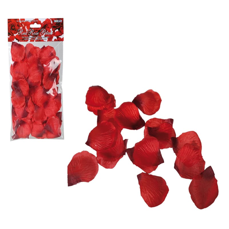 Künstliche Rosenblätter rot 150 Stück