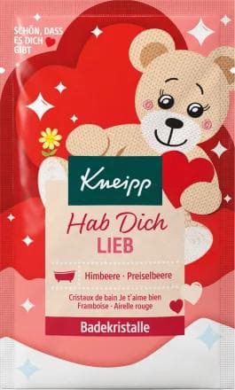 Kneipp Badekristalle Hab dich lieb Himbeere - Preiselbeere