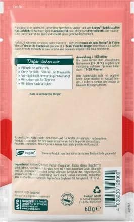 Kneipp Badekristalle Hab dich lieb Himbeere - Preiselbeere