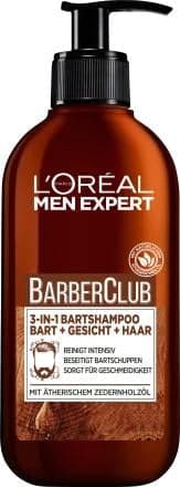 L'OREAL MEN EXPERT BARBER CLUB 3-IN-1 BEARD SHAMPOO