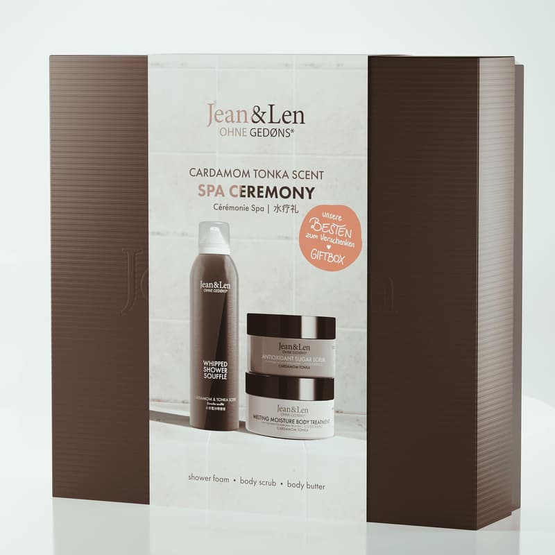 Jean&Len Geschenkset Cardamom/Tonka Spa Ceremony Set M