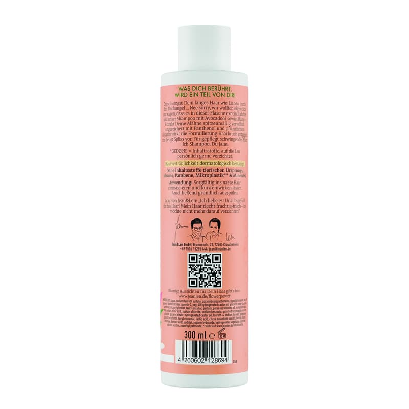 Jean&LenNutri Care Shampoo Mango/Avocado