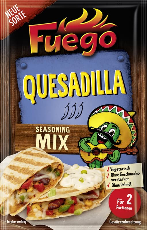 Fuego Quesadilla Seasoning Mix