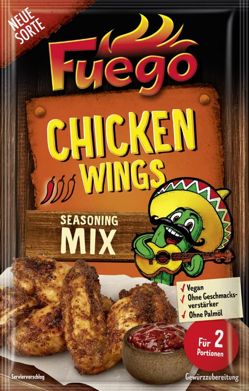 Fuego Chicken Wing Seasoning Mix