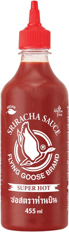 FLYING GOOSE Chili sauce, Sriracha