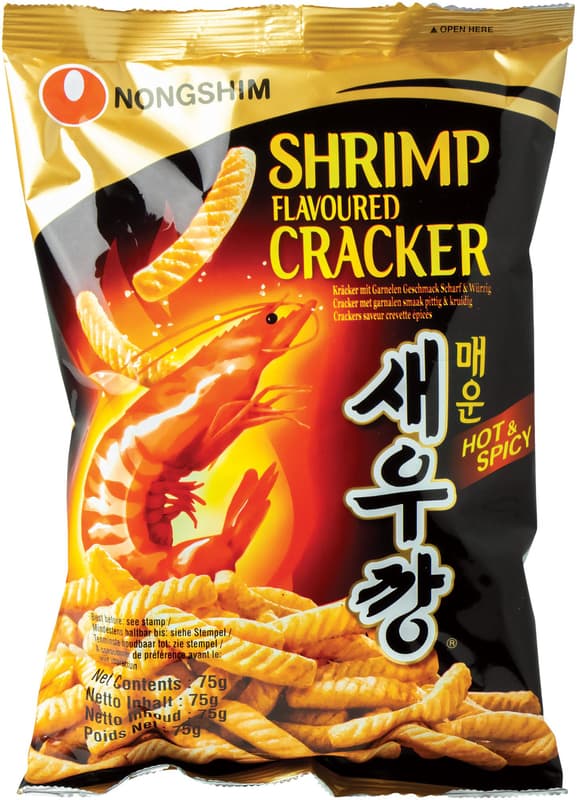 NONGSHIM Crackers, shrimps