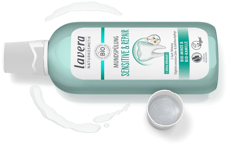 lavera Mundspülung Sensitive & Repair