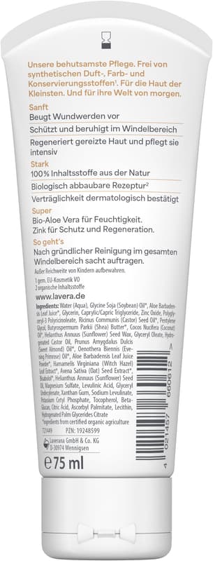lavera Baby & Child Wound Protection Cream