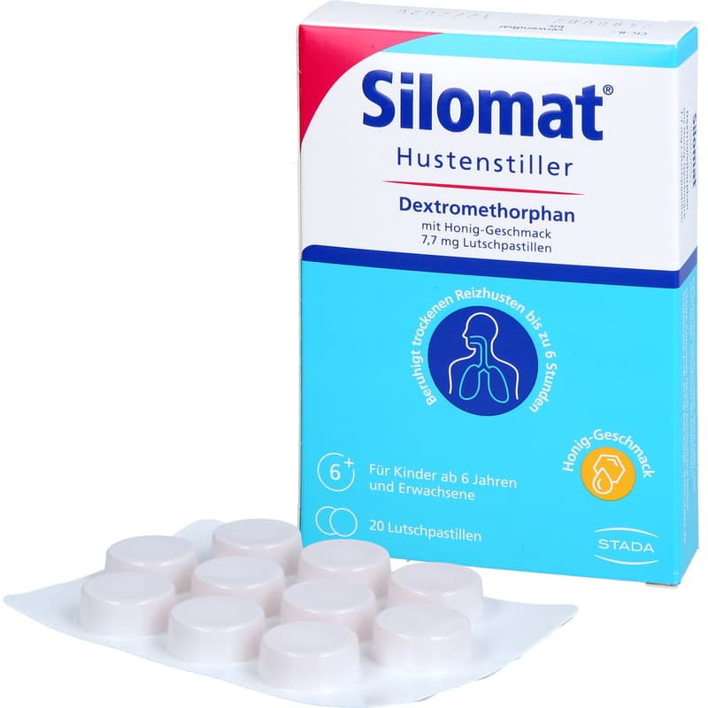 SILOMAT Cough Suppressant DMP with Honey Flavor 7.7mg LUP