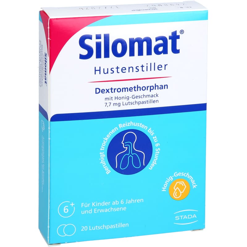 SILOMAT Cough Suppressant DMP with Honey Flavor 7.7mg LUP