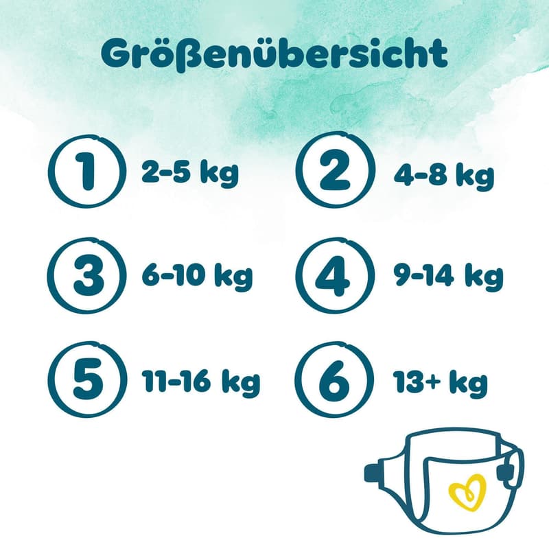 Pampers Harmonie Windeln Gr.4, Single Pack, 9-14kg
