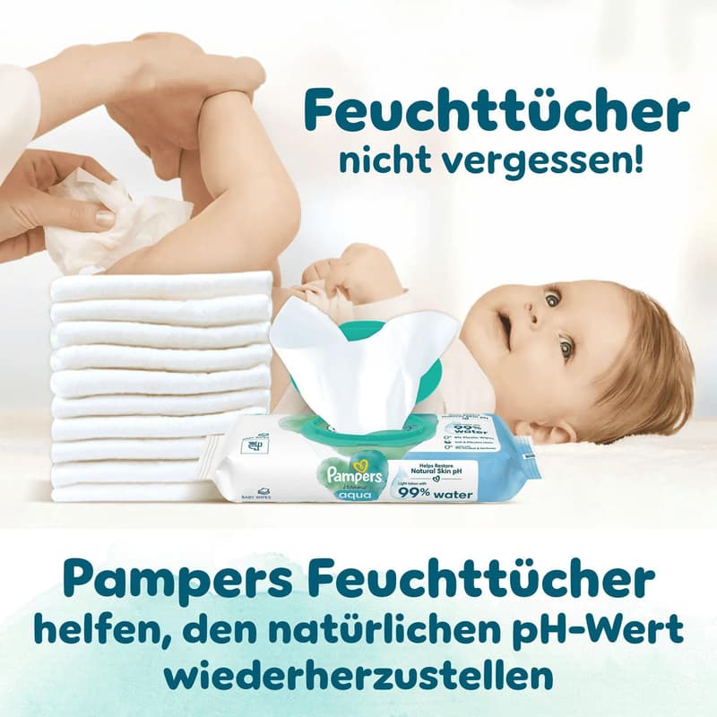 Pampers Harmonie Windeln Gr.4, Single Pack, 9-14kg