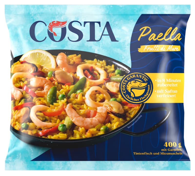 Costa Paella with Fruits of the Sea