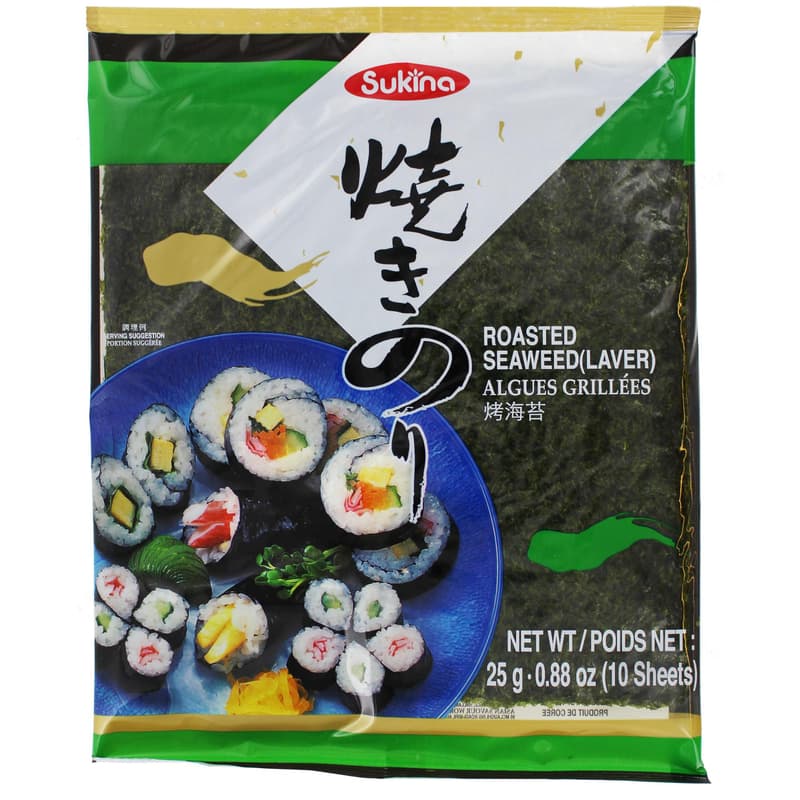 SUKINA Nori Sheets for Sushi White