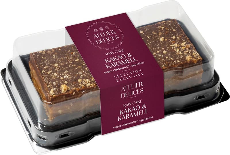 Atalier Délice Raw Cake Kakao & Karamell