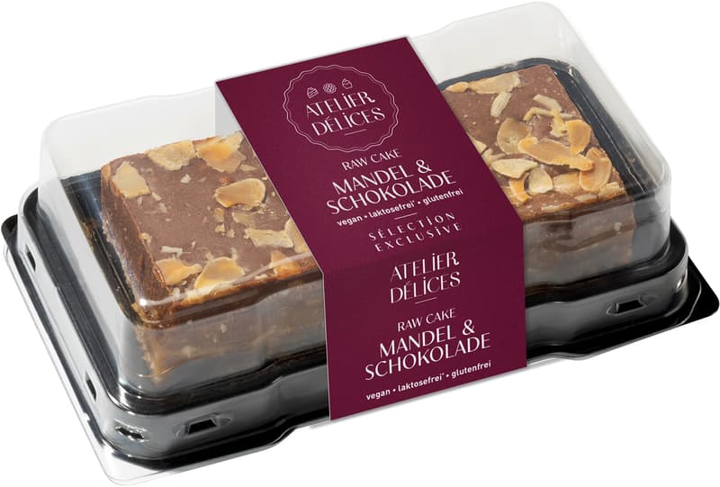 Atelier Délices Raw Cake Schokolade & Mandel
