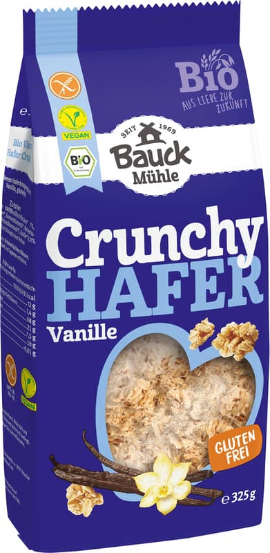 Bauckhof Bio Hafer Crunchy Basis glutenfrei