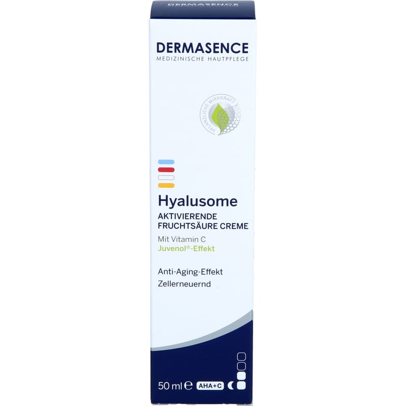 DERMASENCE Hyalusome aktiv.Fruchtsäure Creme