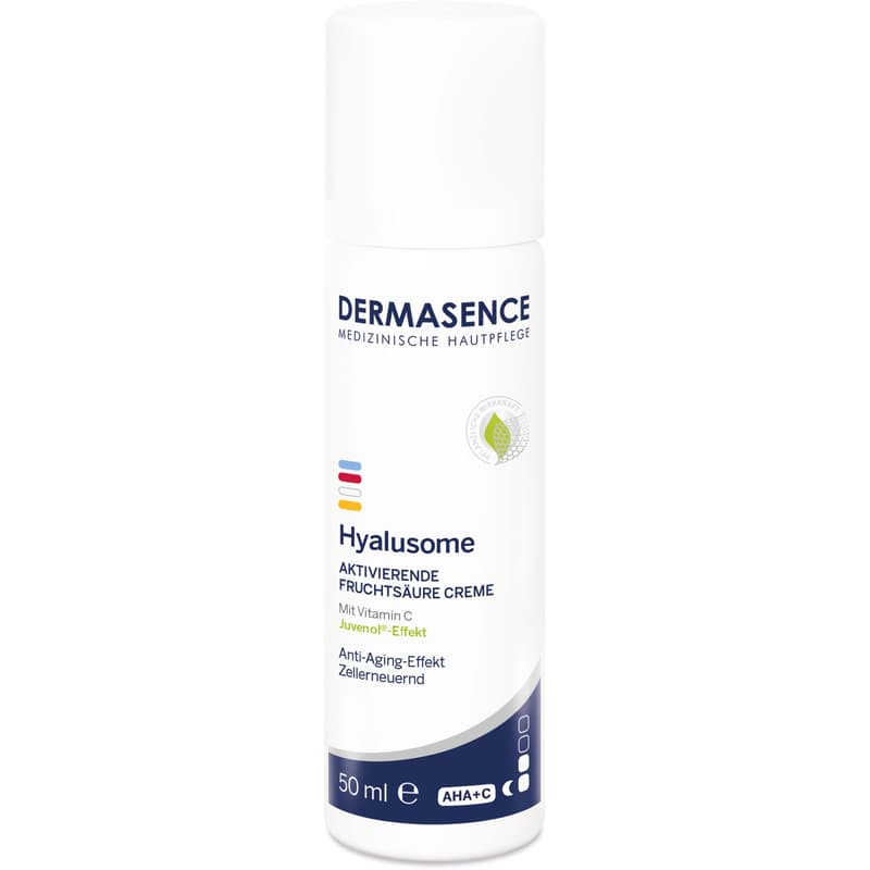DERMASENCE Hyalusome aktiv.Fruchtsäure Creme