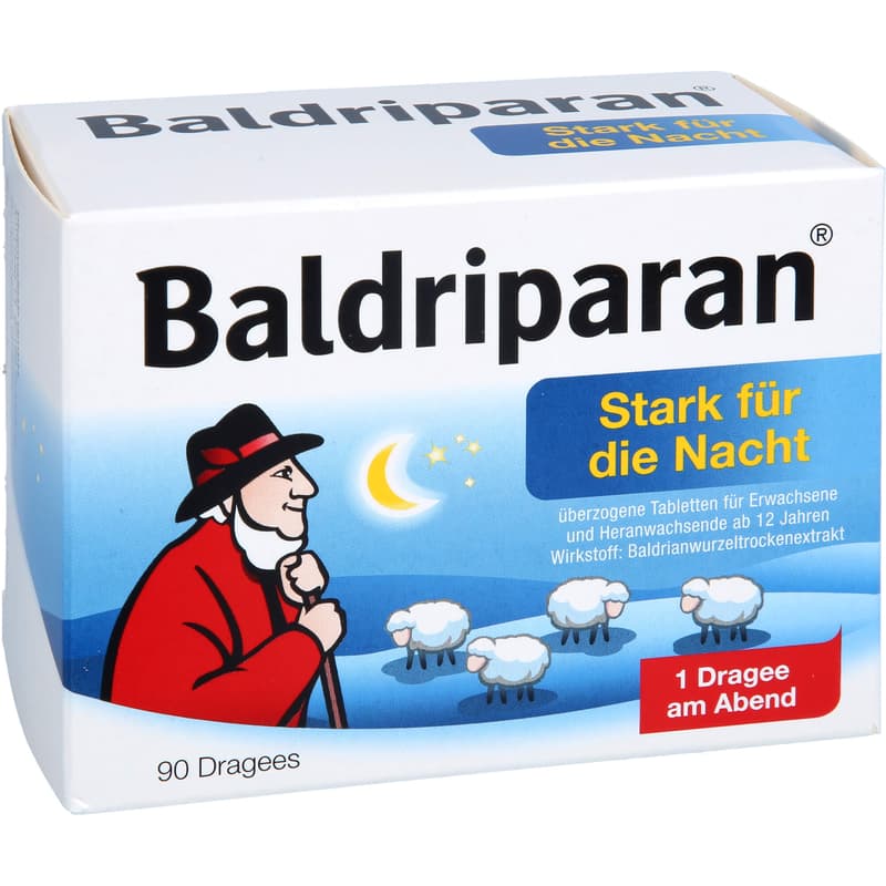BALDRIPARAN Strong coated tablets for the night.