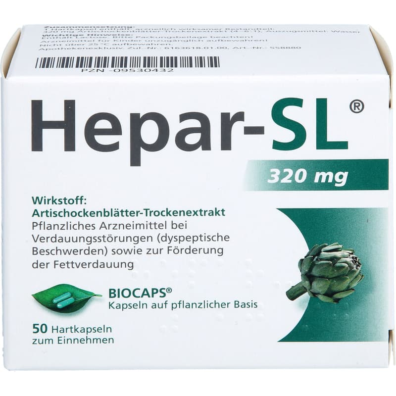 HEPAR-SL 320 mg Hartkapseln