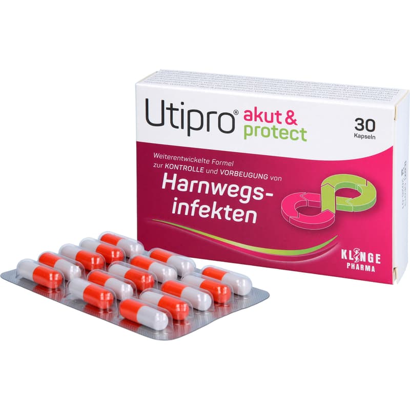 UTIPRO acute & protect hard capsules