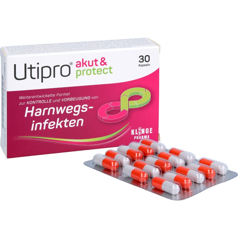 UTIPRO acute & protect hard capsules
