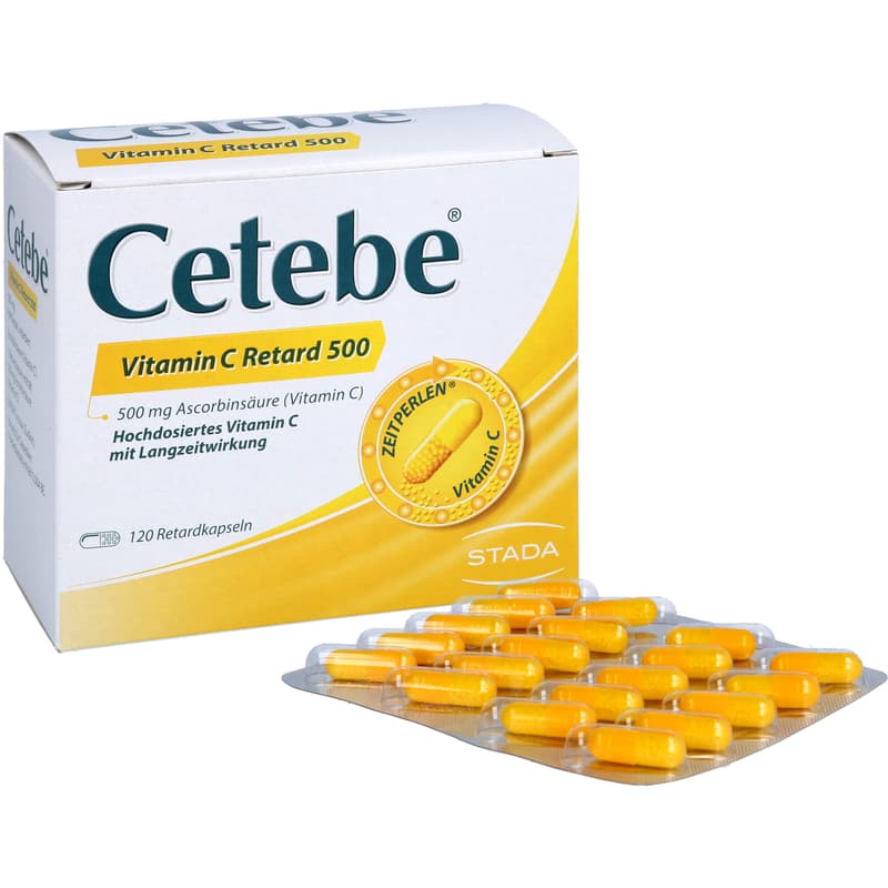 CETEBE Vitamin C Retardkapseln 500 mg